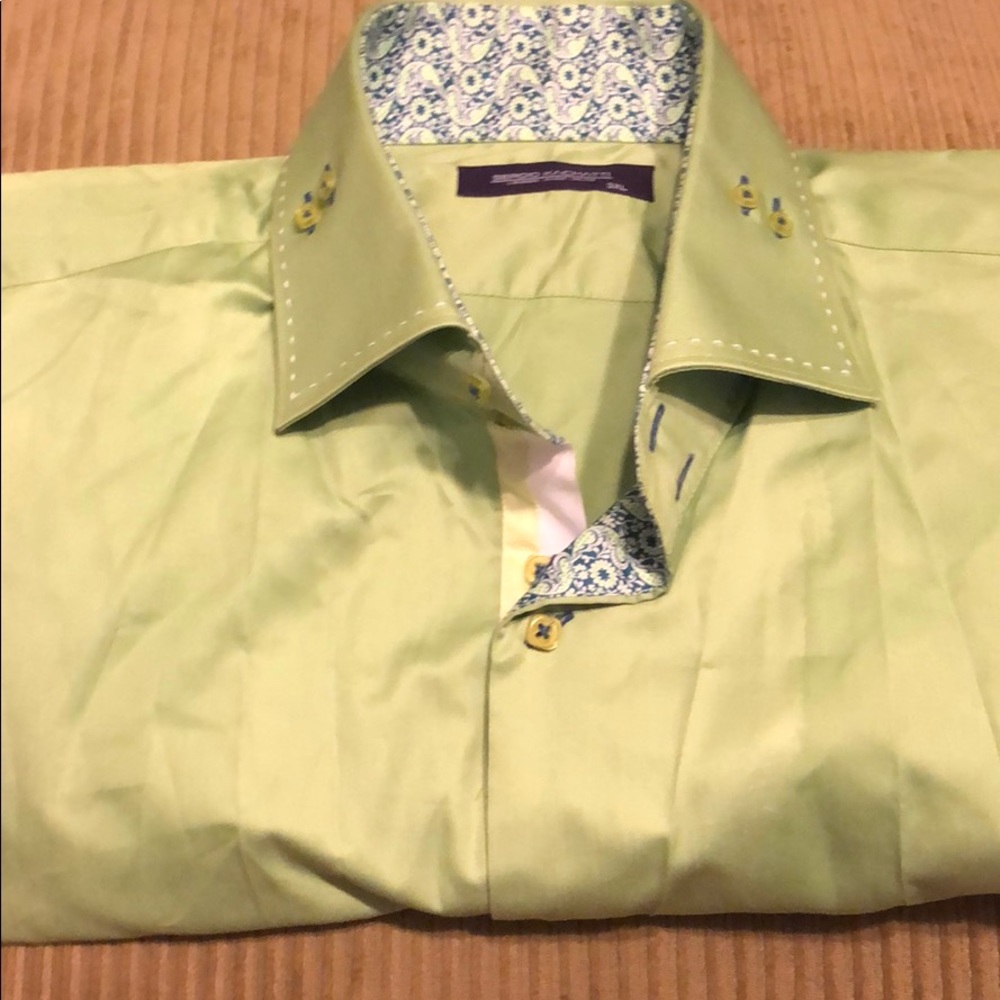 Sergio Kachatti- Light green long sleeve